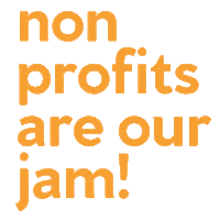 Jam Nonprofits Sticker by Scott Allen Creative