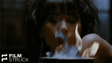 the crow fire GIF by FilmStruck