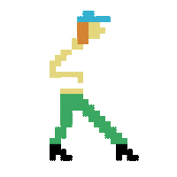 Walk Yeti Sticker by YK Animation Studio