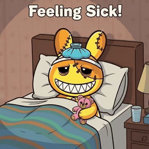Stayinbed Fluseason GIF by RugDollz