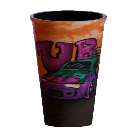 Copo giratório - Você ganhou!