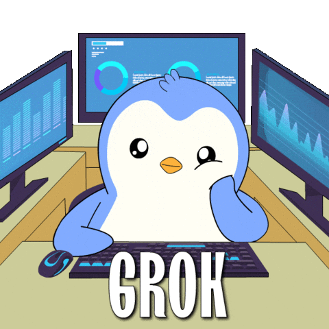Working Artificial Intelligence GIF by Pudgy Penguins