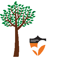 Tree Leaf Sticker by Princeton University