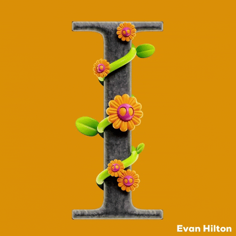 English Typography GIF by Evan Hilton