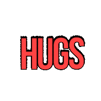 Hugs Hugging Sticker