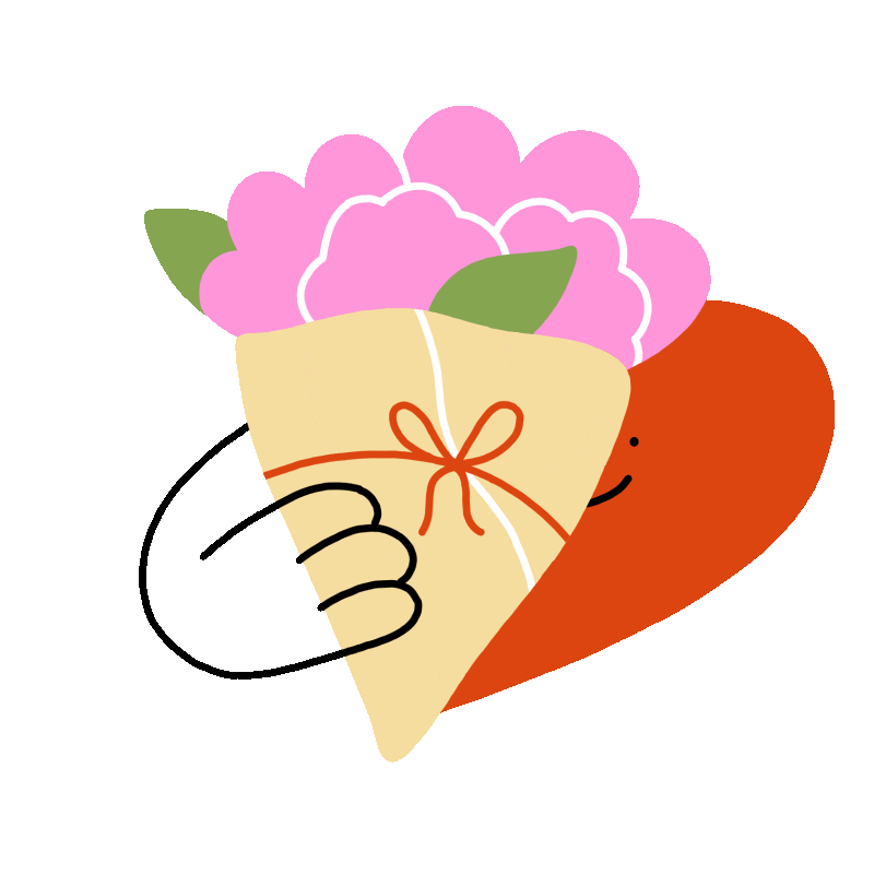 Celebration Love Sticker by Lobster Studio