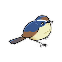 Bird 鳥 Sticker