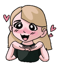 Aww Sticker by mahoniemoni