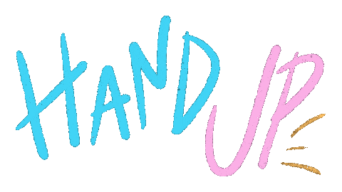 Handup Sticker