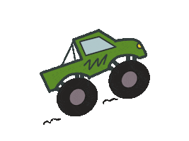 Monster Truck Sticker
