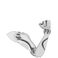 Never Give Up Arm Sticker by SGInnovate