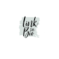 Link In Bio Sticker by Artistic Works by Lu