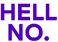 maripanz no nope no way hell no Sticker