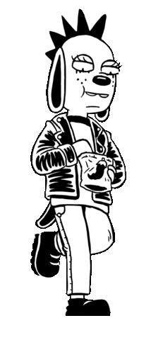 Potato Chips Eating Sticker by Sam Grinberg