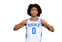 College Basketball Kiss Sticker by Duke Men's Basketball