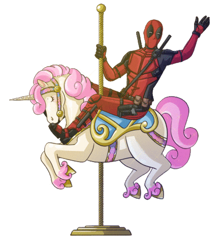 deadpool STICKER