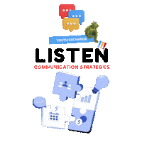 Communication Listen Sticker by ARCAS Puglia