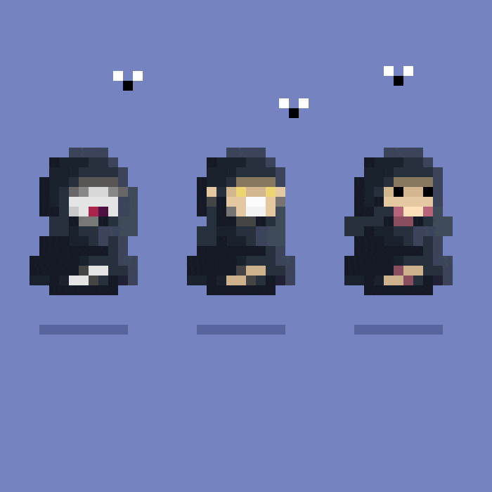 Hoodie Cant See GIF by BasedMinis