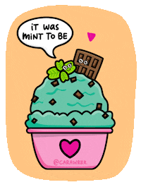 Ice Cream Love Sticker by Carawrrr