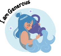 satelliteofglow instagram zodiac aquarius bodylotion Sticker