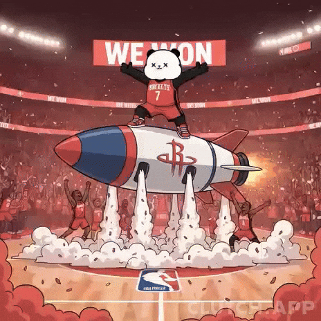 Nba Playoffs Panda GIF by Kanpai Pandas