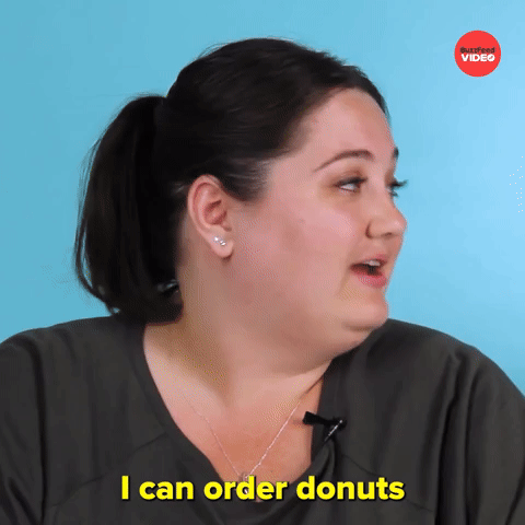 I Can Order Donuts On My Phone