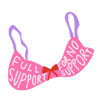 Grown Up Bra Sticker by brigitta martiana