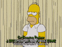 bored homer simpson GIF