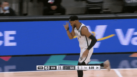Bruce Brown Reaction GIF by Brooklyn Nets