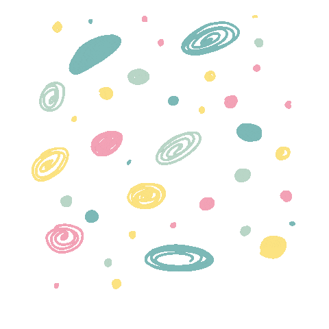 Space Spring Sticker