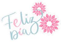 Lettering Flores Sticker