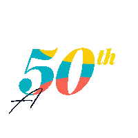 50Th Anniversary Ncc Sticker by Northside Spring