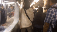 New York Subway Passenger Gets Stuck Between Train and Platform