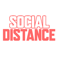 Stay Home Go Away Sticker by Animanias