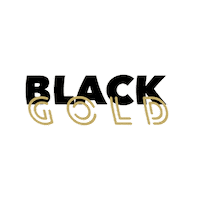 Black And Gold Sticker by JohnsonHSBand