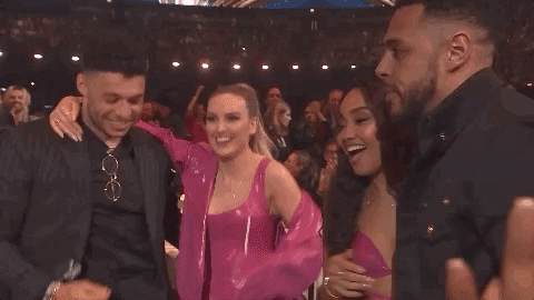 Excited Little Mix GIF by BRIT Awards