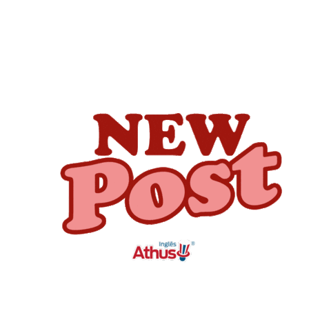 New Post Link Sticker by Athusidiomasbrasil