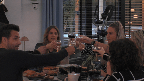 Cheers Naomi GIF by Big Brother 2021