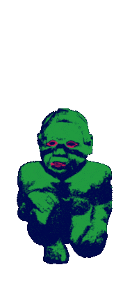 snakearrows trippy psychedelic weird magic Sticker