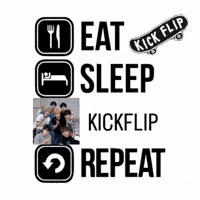 Kickflip Donghwa GIF