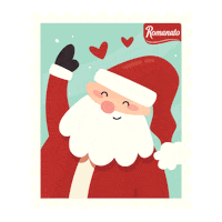 Romanato christmas amor coracao natal Sticker