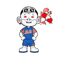 New York Mets Love Sticker by Zhot