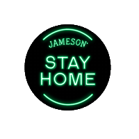 Jameson Stay Home Sticker by Jameson Irish Whiskey