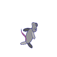 Flowbeast new running run ouch Sticker