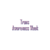 Trans Awareness Week Sticker by NYU University Life