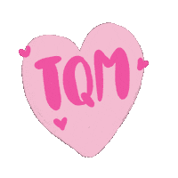 paonotes19 pink corazon tequiero tqm Sticker