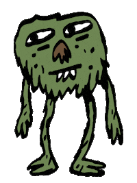 Looking Back And Forth Sticker