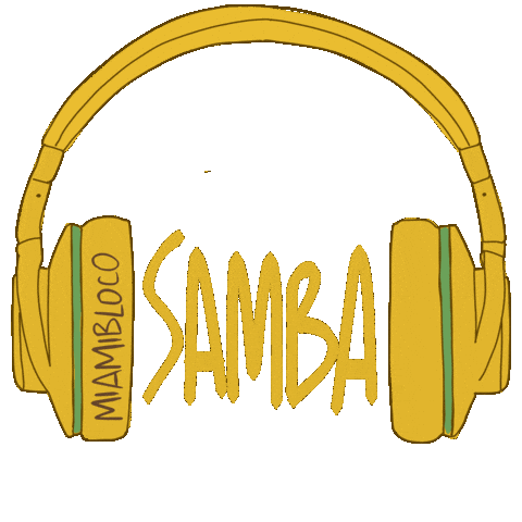 Musica Brazil Sticker by Miamibloco