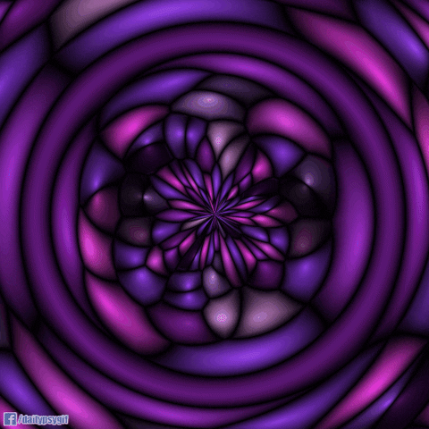 flower twisting GIF by Psyklon