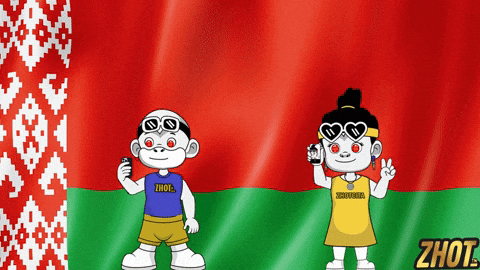 Eastern Europe Belarus GIF by Zhotcita